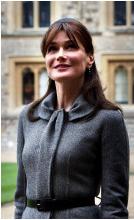 Carla Bruni indossa Dior a Londra