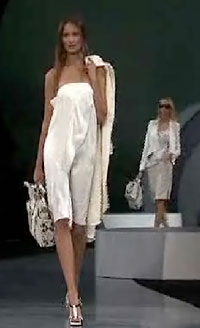 Armani presenta la nuova collezione donna Primavera Estate 2009
