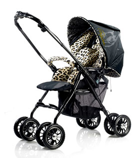 Baby Safari Collection: i passeggini firmati Roberto Cavalli e Aprica