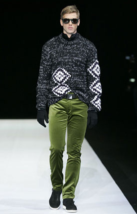 Emporio Armani Uomo: collezione Autunno Inverno 2009 2010