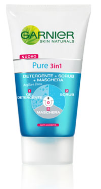 Garnier pure 3 in 1: un prodotto mirato per una profonda pulizia