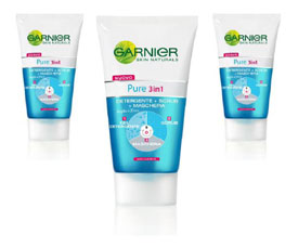 Garnier presenta Pure 3in1