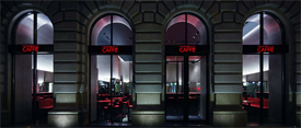 Inaugurato il primo Emporio Armani Caffè a Budapest