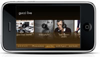 Gucci App: per iPhone e iPod Touch moda, collezioni, sfilate...!