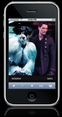 Dolce & Gabbana: la collezione Inverno 2010 direttamente sul tuo cellulare